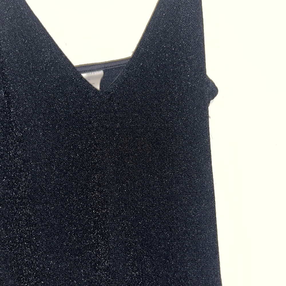 Black sparkling dress